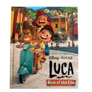 Disney Pixar Luca Book of the Film Hardback Book New